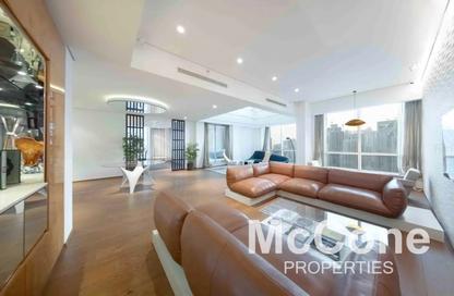 Apartment - 5 Bedrooms - 7 Bathrooms for rent in Al Mass Tower - Dubai Marina Towers - Dubai Marina - Dubai