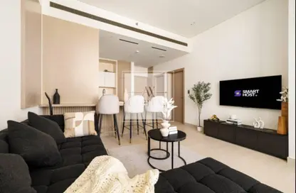 شقة - غرفة نوم - 2 حمامات للايجار في بن غاطي رويال - منطقة 18 - قرية جميرا الدائرية - دبي