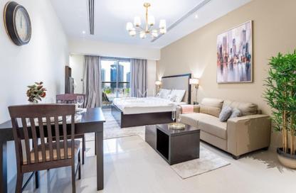 Apartment - Studio - 1 Bathroom for rent in Elite Downtown Residence 1 - Elite Downtown Residence - Downtown Dubai - Dubai