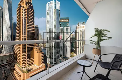 Apartment - 1 Bathroom for sale in Botanica Tower - Dubai Marina - Dubai