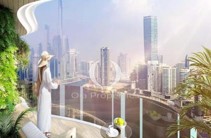 Apartment - Studio - 1 Bathroom for sale in Chic Tower - Business Bay - Dubai