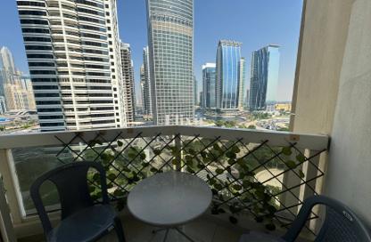 شقة - غرفة نوم - 1 حمام للايجار في بوابة دبي الجديدة 1 - (JLT) مجمع Q - أبراج بحيرات الجميرا - دبي