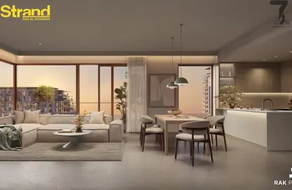 شقة - غرفة نوم - 2 حمامات للبيع في ذا بيتش ريزيدنسز - جزيرة المرجان - رأس الخيمة