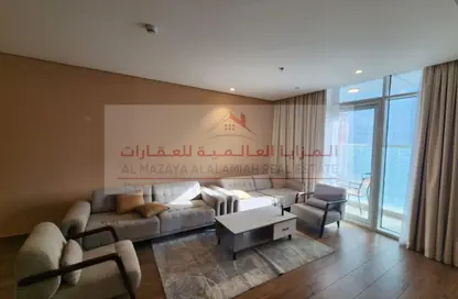 Apartment - 3 Bedrooms - 4 Bathrooms for rent in Terhab Hotel  and  Residence - Al Taawun Street - Al Taawun - Sharjah