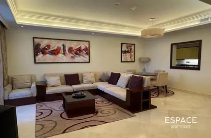 Apartment - 1 Bedroom - 2 Bathrooms for rent in Mughal - Grandeur Residences - Palm Jumeirah - Dubai