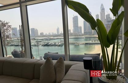 Apartment - 3 Bedrooms - 4 Bathrooms for rent in Sunrise Bay Tower 1 - Sunrise Bay - Emaar Beachfront - Dubai Harbour - Dubai