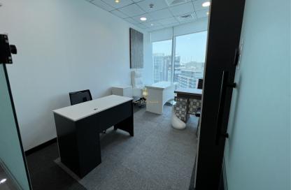 Office Space - Studio - 1 Bathroom for rent in The Prime Tower - Business Bay - Dubai