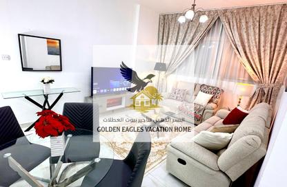 Apartment - 1 Bedroom - 2 Bathrooms for rent in Al Shahid Tower - Al Qasba - Sharjah Apartment - 1 Bedroom - 2 Bathrooms for rent in Al Shahid Tower - Al Qasba - Sharjah