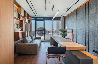Office Space - Studio - 2 Bathrooms for rent in The Court - Business Bay - Dubai