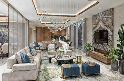 Townhouse - 4 - 3 for sale in Maldives 3 - Maldives - Damac Islands - Dubai