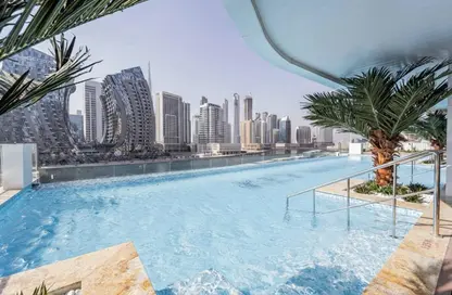 شقة - غرفة نوم - 2 حمامات للبيع في تراسات مراسي درايف - الخليج التجاري - دبي