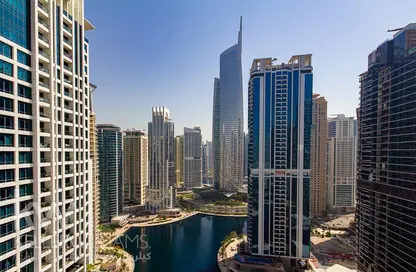 Apartment - 1 Bedroom - 2 Bathrooms for rent in Laguna Tower - JLT Cluster A - Jumeirah Lake Towers - Dubai
