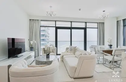 شقة - 3 غرف نوم - 4 حمامات للايجار في برج Beach Vista 2 - بيتش فيستا - إعمار بيتشفرونت - دبي هاربور - دبي