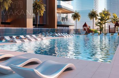 Apartment - 1 Bedroom - 2 Bathrooms for sale in Al Ghaf Tower - Al Khan - Sharjah