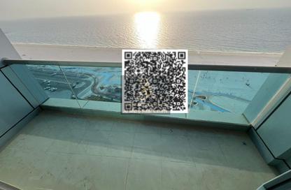 Apartment - 2 Bedrooms - 2 Bathrooms for sale in Corniche Tower - Ajman Corniche Road - Ajman