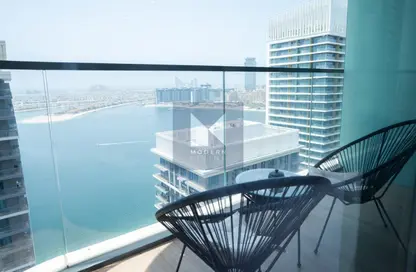 شقة - غرفة نوم - 1 حمام للايجار في برج Marina Vista 2 - مارينا فيستا - إعمار بيتشفرونت - دبي هاربور - دبي
