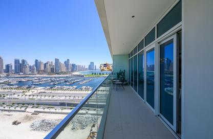 Apartment - 3 Bedrooms - 4 Bathrooms for sale in Sunrise Bay Tower 1 - Sunrise Bay - EMAAR Beachfront - Dubai Harbour - Dubai