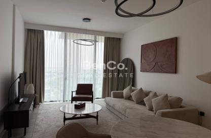 Apartment - 1 - 2 for rent in The Grove by Iman - Dubai Hills Estate - Dubai