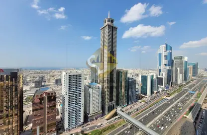 شقة - غرفة نوم - 2 حمامات للايجار في برج ميز - شارع الشيخ زايد - دبي