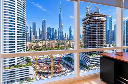 Office Space - Studio - 1 for rent in Tamani Art Tower - Business Bay - Dubai