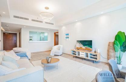 Apartment - 3 Bedrooms - 4 Bathrooms for rent in Marina Residences 4 - Marina Residences - Palm Jumeirah - Dubai