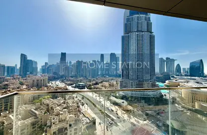 Apartment - 2 Bedrooms - 3 Bathrooms for rent in Boulevard Point - Downtown Dubai - Dubai