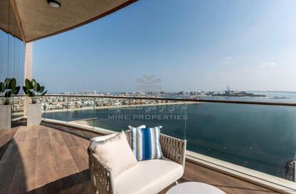 Apartment - 3 Bedrooms - 4 Bathrooms for rent in Tanzanite - Tiara Residences - Palm Jumeirah - Dubai
