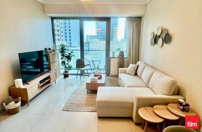 Apartment - 1 Bedroom - 2 Bathrooms for rent in Ocean Heights - Dubai Marina - Dubai