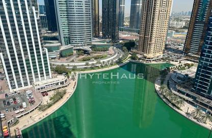 Apartment - Studio - 1 Bathroom for rent in Lake View Tower - JLT Cluster B - Jumeirah Lake Towers - Dubai