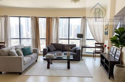 Apartment - Studio - 1 Bathroom for rent in Jumeirah Bay X1 - Jumeirah Bay Towers - JLT Cluster X - Jumeirah Lake Towers - Dubai