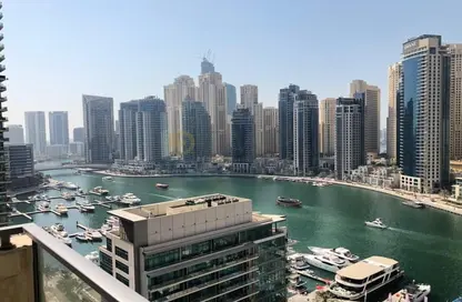 Apartment - 1 Bedroom - 1 Bathroom for rent in Al Majara 1 - Al Majara Towers - Dubai Marina - Dubai