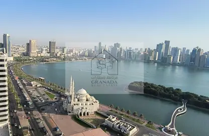 Apartment - 3 Bedrooms - 4 Bathrooms for rent in Lotus Tower - Al Majaz 1 - Al Majaz - Sharjah