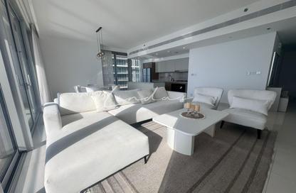 Apartment - 3 Bedrooms - 4 Bathrooms for rent in Beach Isle Tower 1 - Beach Isle - Emaar Beachfront - Dubai Harbour - Dubai