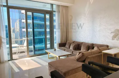 Apartment - 1 Bedroom - 2 Bathrooms for sale in Silverene Tower B - Silverene - Dubai Marina - Dubai