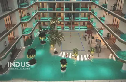 Apartment - Studio - 1 Bathroom for sale in Peace Lagoons by Peace Homes - Dubai Land Residence Complex - Dubai Land - Dubai