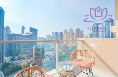 Apartment - 1 - 2 for rent in JW Marriott Hotel Marina - Dubai Marina - Dubai