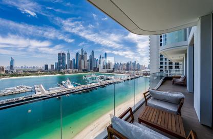 Apartment - 2 - 2 for sale in Palace Beach Residence Tower 2 - Palace Beach Residence - Emaar Beachfront - Dubai Harbour - Dubai