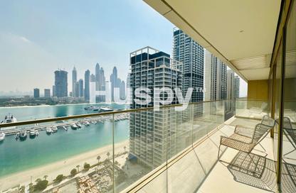 Apartment - 2 Bedrooms - 3 Bathrooms for rent in Grand Bleu Tower 1 - EMAAR Beachfront - Dubai Harbour - Dubai