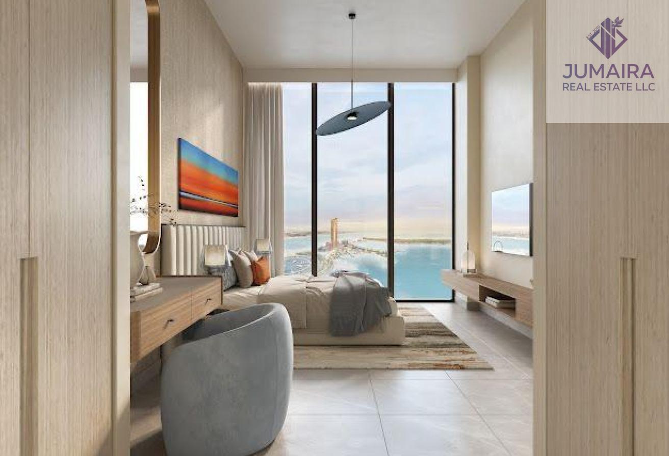 Sea View Waterfront Studio | 12Year UAE Residency