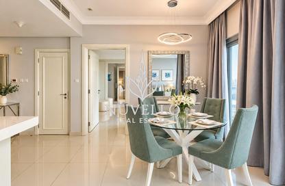 Apartment - 1 - 1 for rent in Damac Maison Dubai Mall Street (The Signature) - Burj Khalifa Area - Downtown Dubai - Dubai