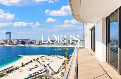 Apartment - 1 - 1 for rent in Palace Beach Residence Tower 2 - Palace Beach Residence - Emaar Beachfront - Dubai Harbour - Dubai