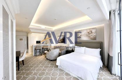 Apartment - Studio - 1 for rent in Kempinski Blvd (The address Blvd) - Downtown Dubai - Dubai