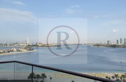 Apartment - 1 Bedroom - 2 Bathrooms for rent in Ruby - Tiara Residences - Palm Jumeirah - Dubai