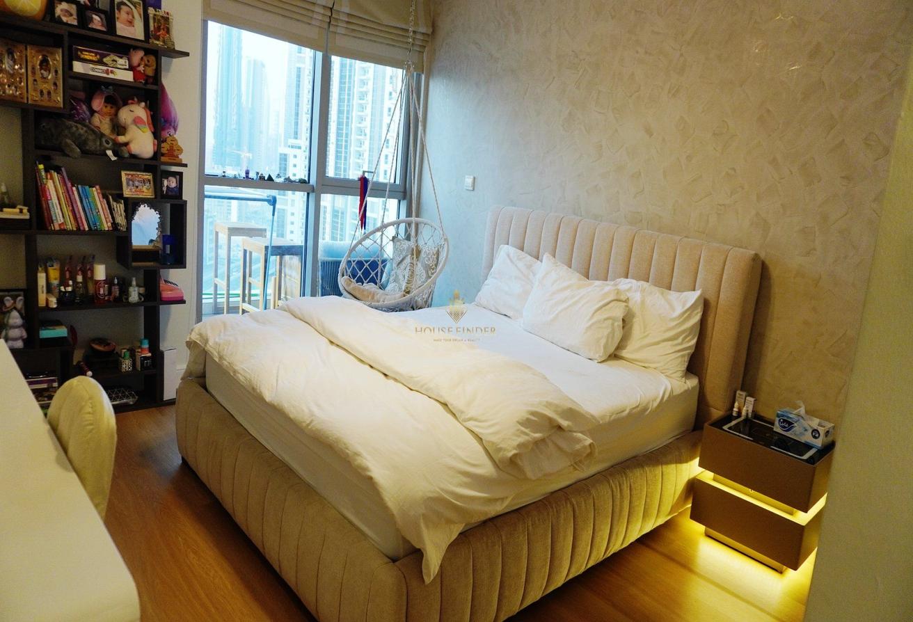 High Flr| Upgraded 3BR +Maid |Balcony |Near Metro photo 10