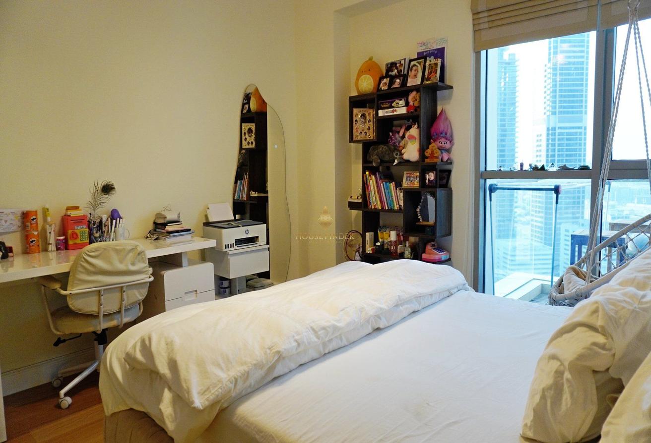 High Flr| Upgraded 3BR +Maid |Balcony |Near Metro photo 11