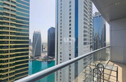 Apartment - 1 Bedroom - 2 Bathrooms for rent in Indigo Tower - JLT Cluster D - Jumeirah Lake Towers - Dubai
