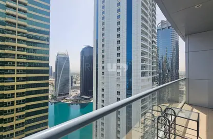 Apartment - 1 Bedroom - 2 Bathrooms for rent in Indigo Tower - JLT Cluster D - Jumeirah Lake Towers - Dubai