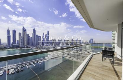 Apartment - 2 - 2 for rent in Marina Vista Tower 1 - Marina Vista - Emaar Beachfront - Dubai Harbour - Dubai
