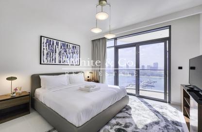 Apartment - 2 - 2 for rent in Marina Vista Tower 1 - Marina Vista - Emaar Beachfront - Dubai Harbour - Dubai