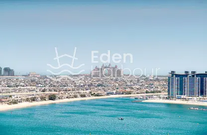 شقة - 2 غرف نوم - 3 حمامات للايجار في برج قصر الشاطئ 2 - قصر الشاطئ - إعمار بيتشفرونت - دبي هاربور - دبي